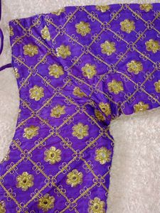 Purple 💜 Colour Blouse, No Tag But New One