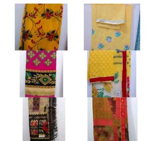 12 Sarees In Combo