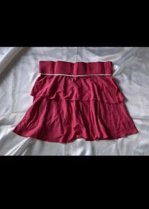 Girls Pink Layered Skirt