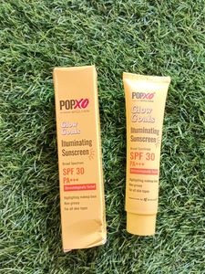 Myglaam Pop Xo Glow Goals Illuminating Sunscreen