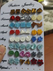 Daily Wear Stud Earrings 24 Pairs