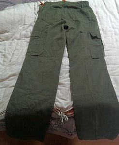 Olive Green Cargo Pants