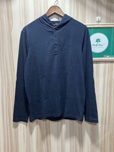 Michael Kors Quarter Button Hoodie