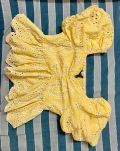VERO MODA Yellow Top