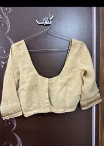 Golden Ready-Made Blouse