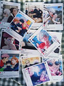 Jujutsu Kaisen Gojo Insta Photocards