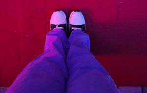 Lavender Wide Leg Pants