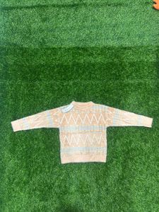 Topshop Patterned Sweater