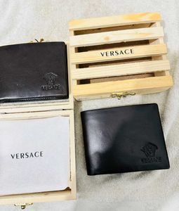 Versace Chocolate Brown Leather Wallet 🤎