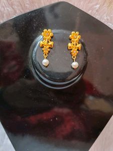 Beautiful BLook Like Real Gold Necklace Earring