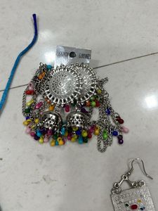 Oxidised Jewellery Set