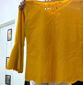 Women Yellow Top