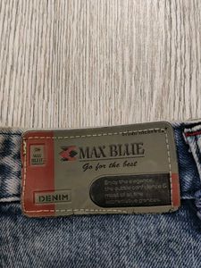 Sc8814 Max Blue Bootcut Jeans waist 24