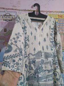 2 Combo Formal Kurti Set With Pant