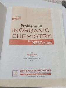 V.K.Jaiswal Problems In Inorganic Chemistry