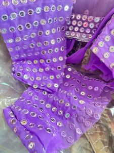 Elegant Purple Lehenga Choli