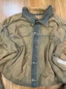 Distress Y2K Denim Jacket 😭