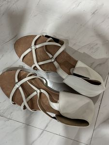 White Platform Sandals
