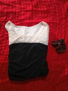 Lace Sleeve Top