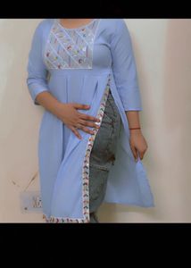 Elegant Blue Kurta