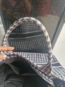 Houndstooth Handbag