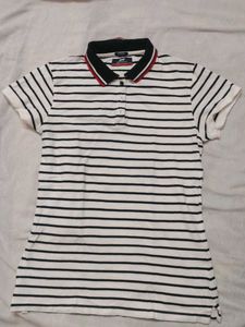 Striped Polo T-Shirt
