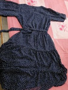 Polka Dot Midi Dress