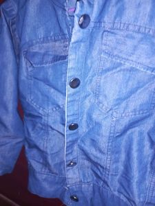 Denim Type Shrug