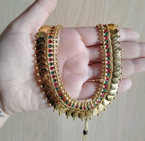 Gold Coin Necklace &amp; Earring Set❤️