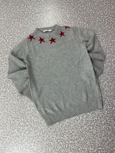 Og givenchy Gray Star Sweater
