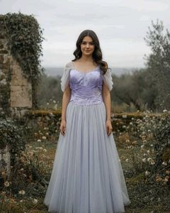 Elegant Lilac Gown