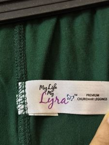 Dark Green Churidaar Legging