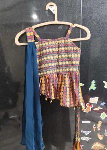 Cute Ethnic Girls Clothing Set