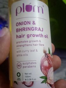 Plum Onion Hair Oil