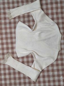 🌷 Lace Trim Knit Shrug💮🌸