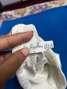 Vintage White High-Waisted Briefs
