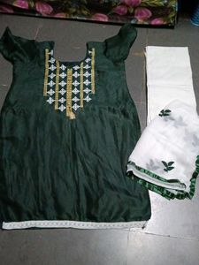 Elegant Embroidered 3-Piece Suit