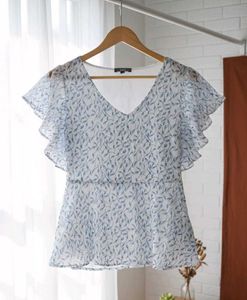 Floral Mega Sleeve Top