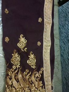 New Saree With Blouse