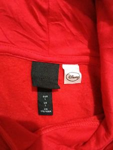 Red Mickey Mouse Hoodie