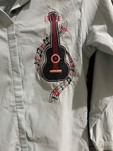 Collared Shirt Kurti