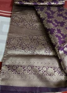 Purple 💜 Banarasi Saree....