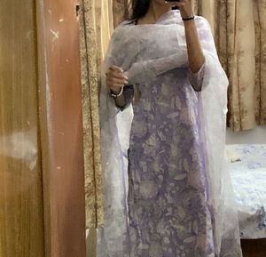 Floral Print Kurta Set