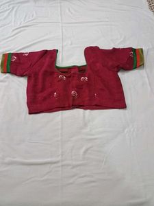 Elegant Floral Embroidered Saree