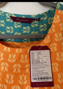 Floral Print Kurta - New With Tag