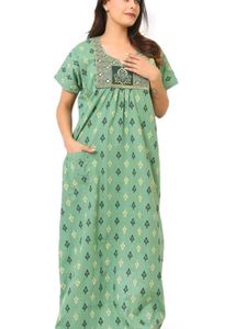 Elegant Green Nighty Xxl