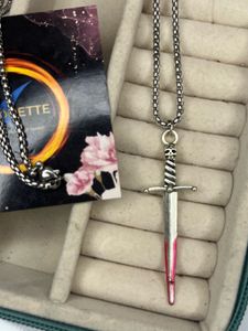 anti-tarnished sword 🗡️ necklace