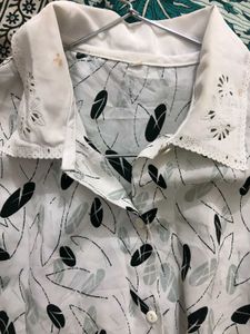 Oversized Printed Shirt.