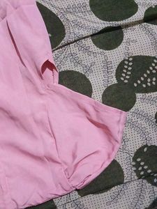 Pink High-Low Dress