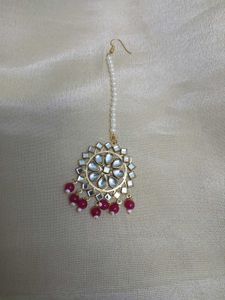 Price Drop On 2 Necklace Set And 1 Maang Tikaa